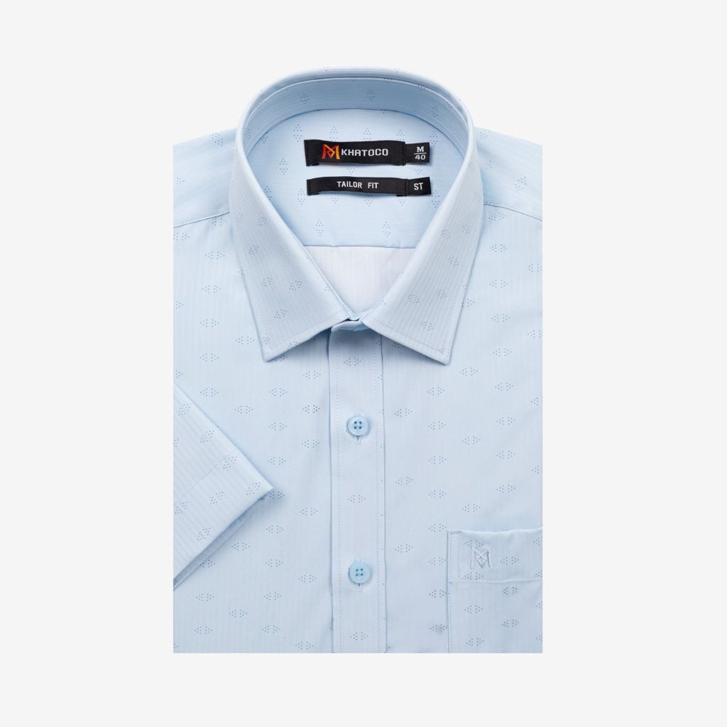 Áo sơ mi nam Tailor Fit ngắn tay mã A1MN498T2-CNIN 859-2711-N