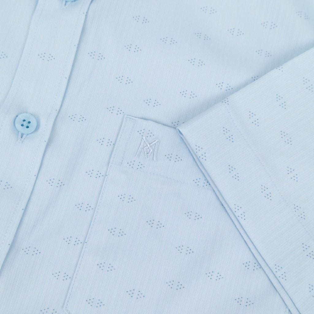 Áo sơ mi nam Tailor Fit ngắn tay mã A1MN498T2-CNIN 859-2711-N