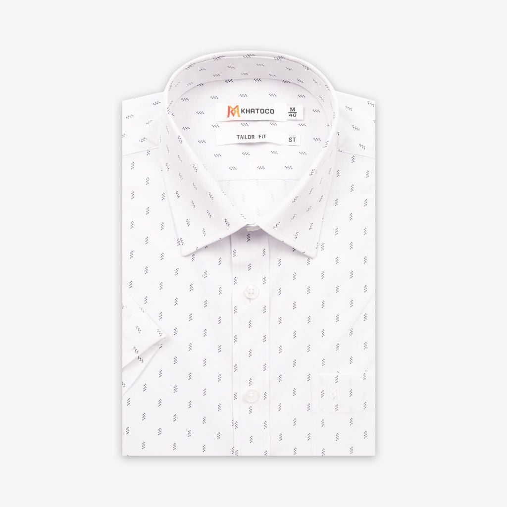 Áo sơ mi nam Tailor Fit ngắn tay mã A1MN498T2-CNIN 887-2711-N
