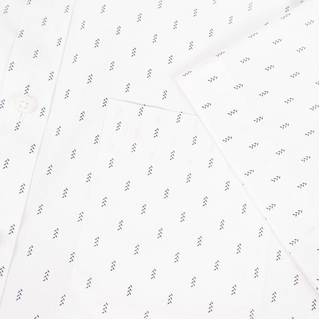 Áo sơ mi nam Tailor Fit ngắn tay mã A1MN498T2-CNIN 887-2711-N