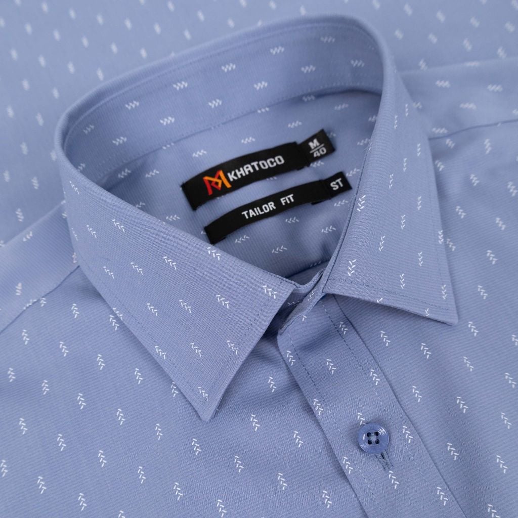 Áo sơ mi nam Tailor Fit ngắn tay mã A1MN498T2-CNIN 888-2711-N