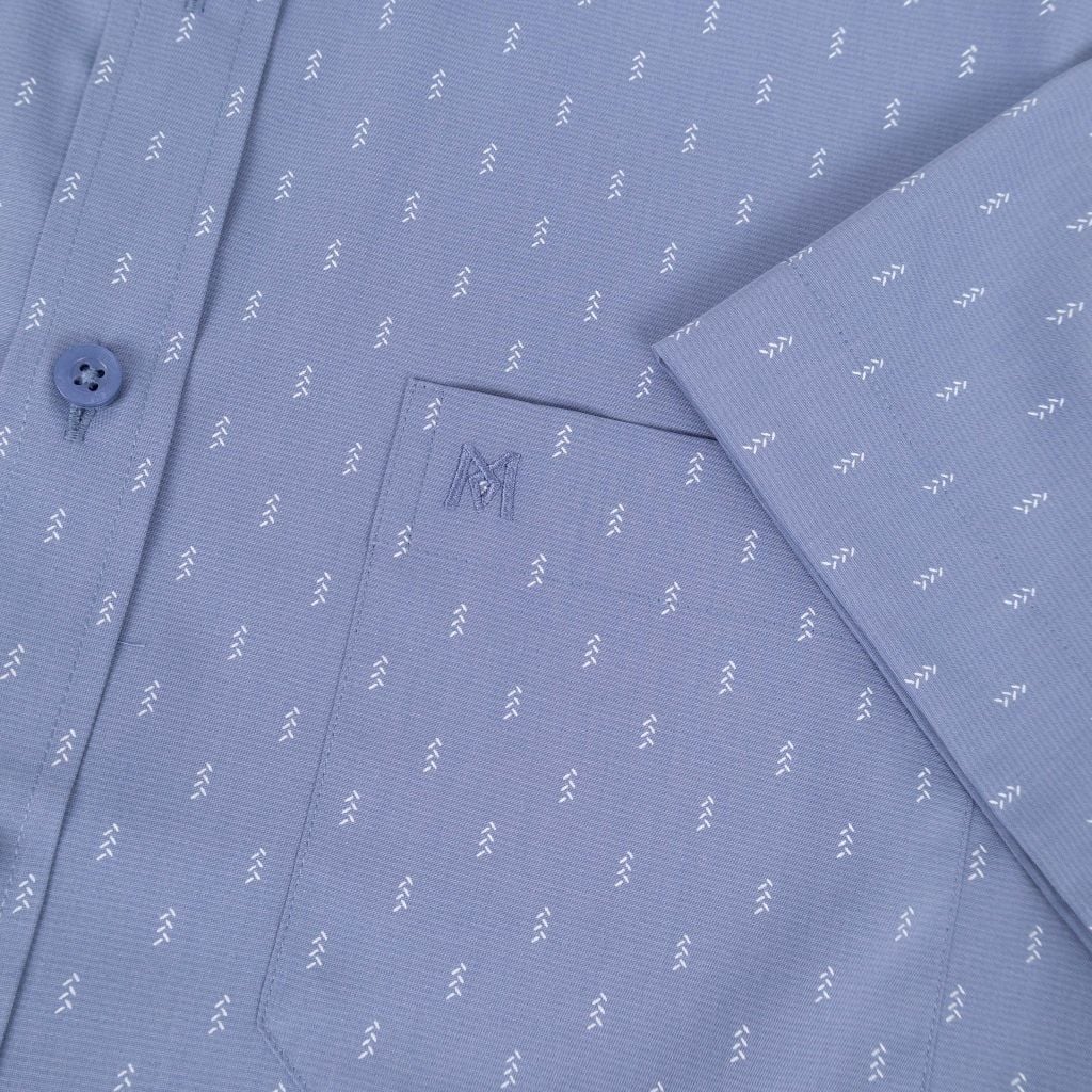 Áo sơ mi nam Tailor Fit ngắn tay mã A1MN498T2-CNIN 888-2711-N