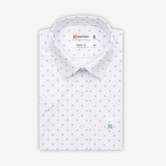 Áo sơ mi nam Tailor Fit ngắn tay mã A1MN518T2-CNCR 003-2801-N