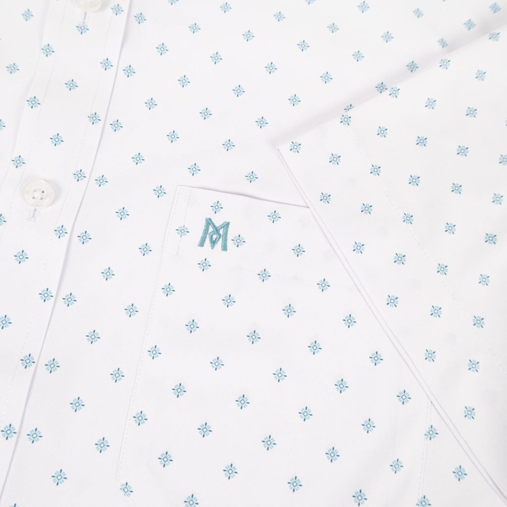 Áo sơ mi nam Tailor Fit ngắn tay mã A1MN518T2-CNCR 003-2801-N