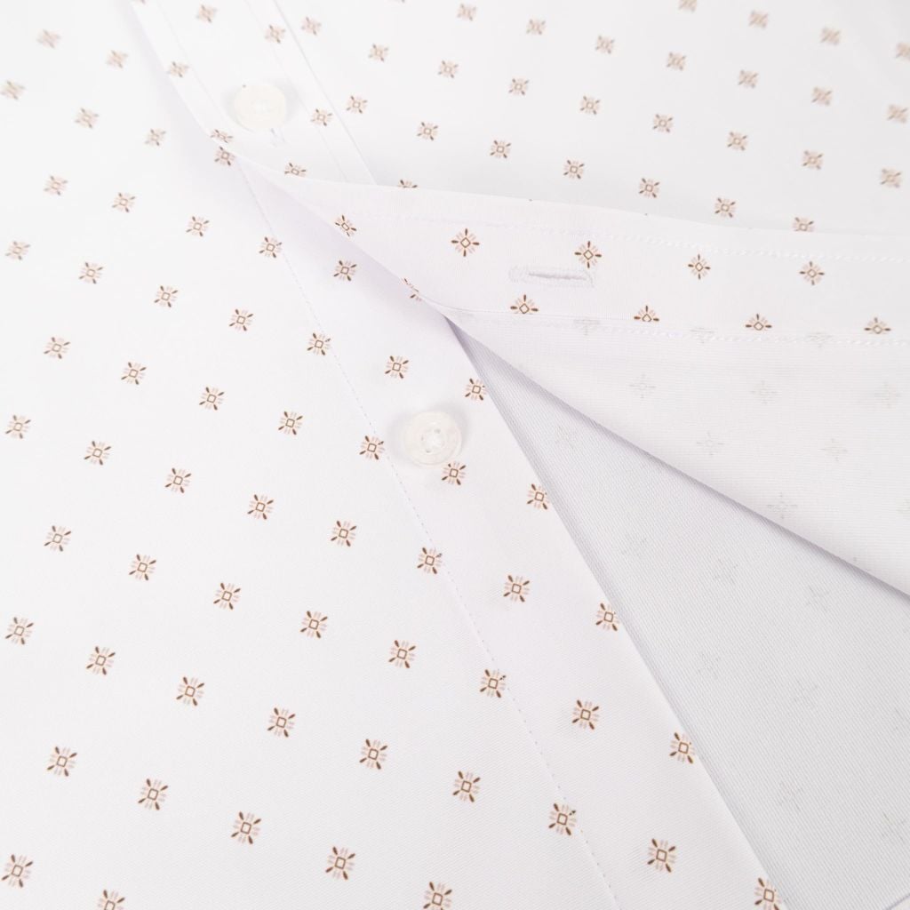 Áo sơ mi nam Tailor Fit ngắn tay mã A1MN518T2-CNCR 004-2801-N