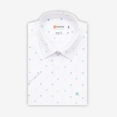 Áo sơ mi nam Tailor Fit ngắn tay mã A1MN518T2-CNCR 005-2801-N