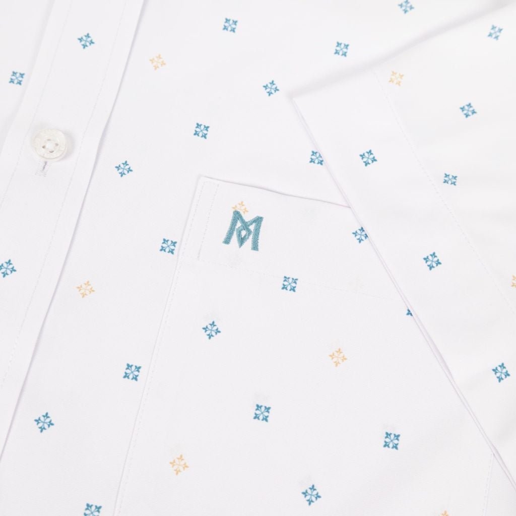 Áo sơ mi nam Tailor Fit ngắn tay mã A1MN518T2-CNCR 005-2801-N