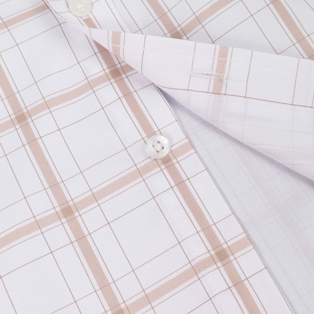 Áo sơ mi nam Tailor Fit ngắn tay mã A1MN518T2-CNCR 087-2803-N