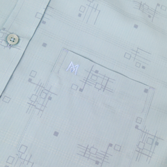 Áo sơ mi nam ngắn tay A1MN518T2-CNIN700-2701-N
