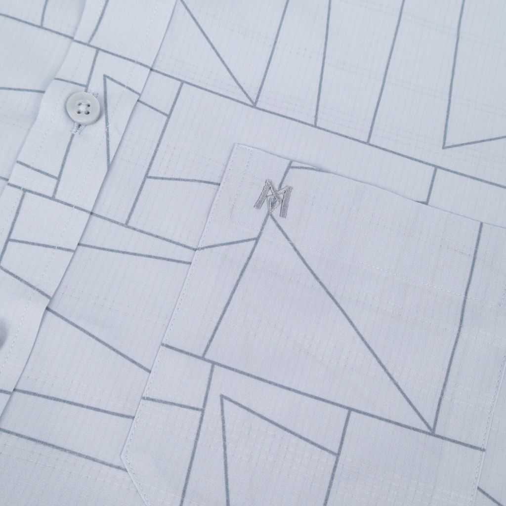 Áo sơ mi nam ngắn tay mã A1MN518T2-CNIN728-2703-N