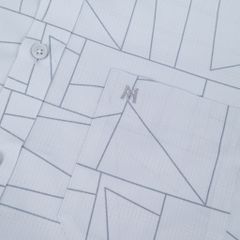 Áo sơ mi nam ngắn tay mã A1MN518T2-CNIN728-2703-N