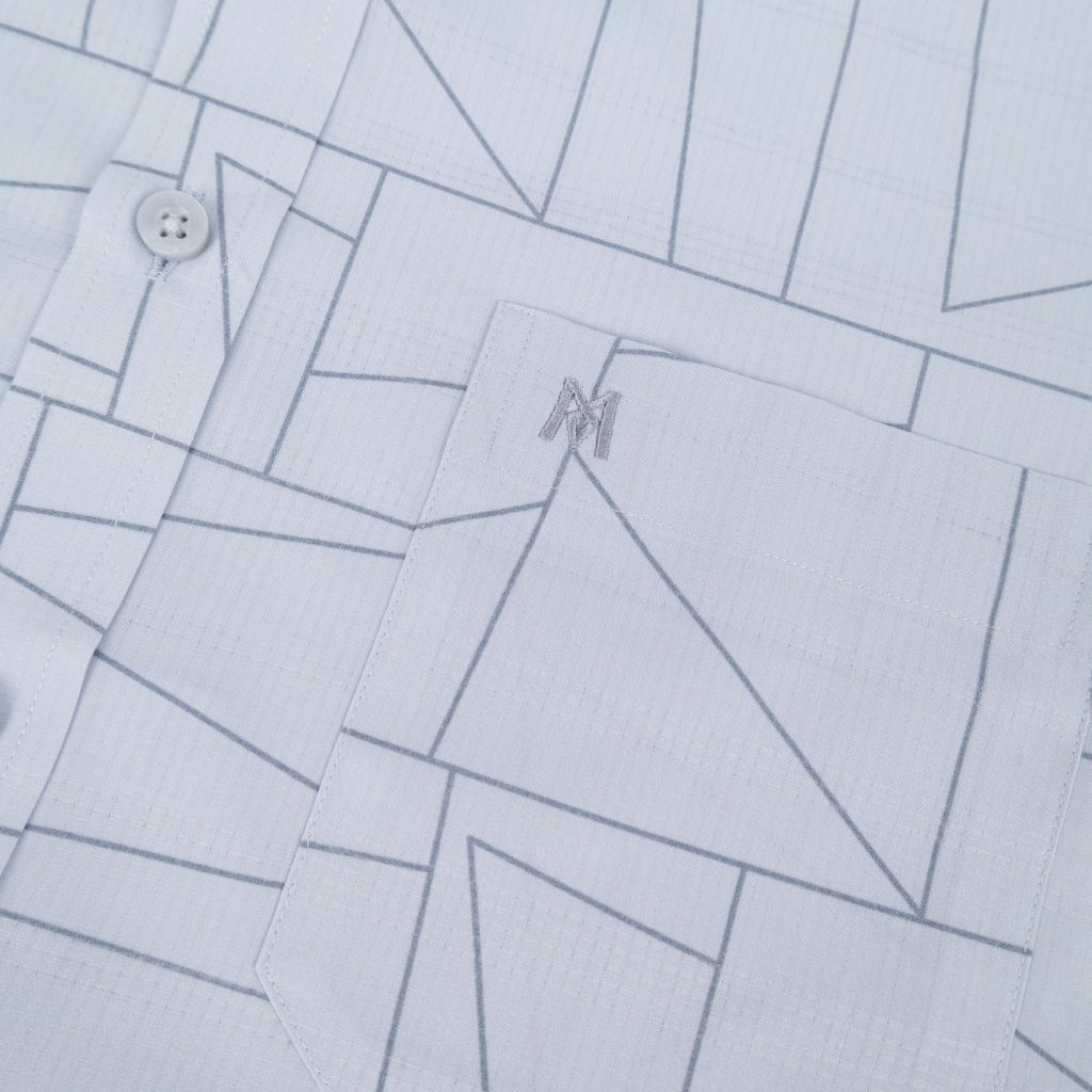 Áo sơ mi nam ngắn tay mã A1MN518T2-CNIN728-2703-N