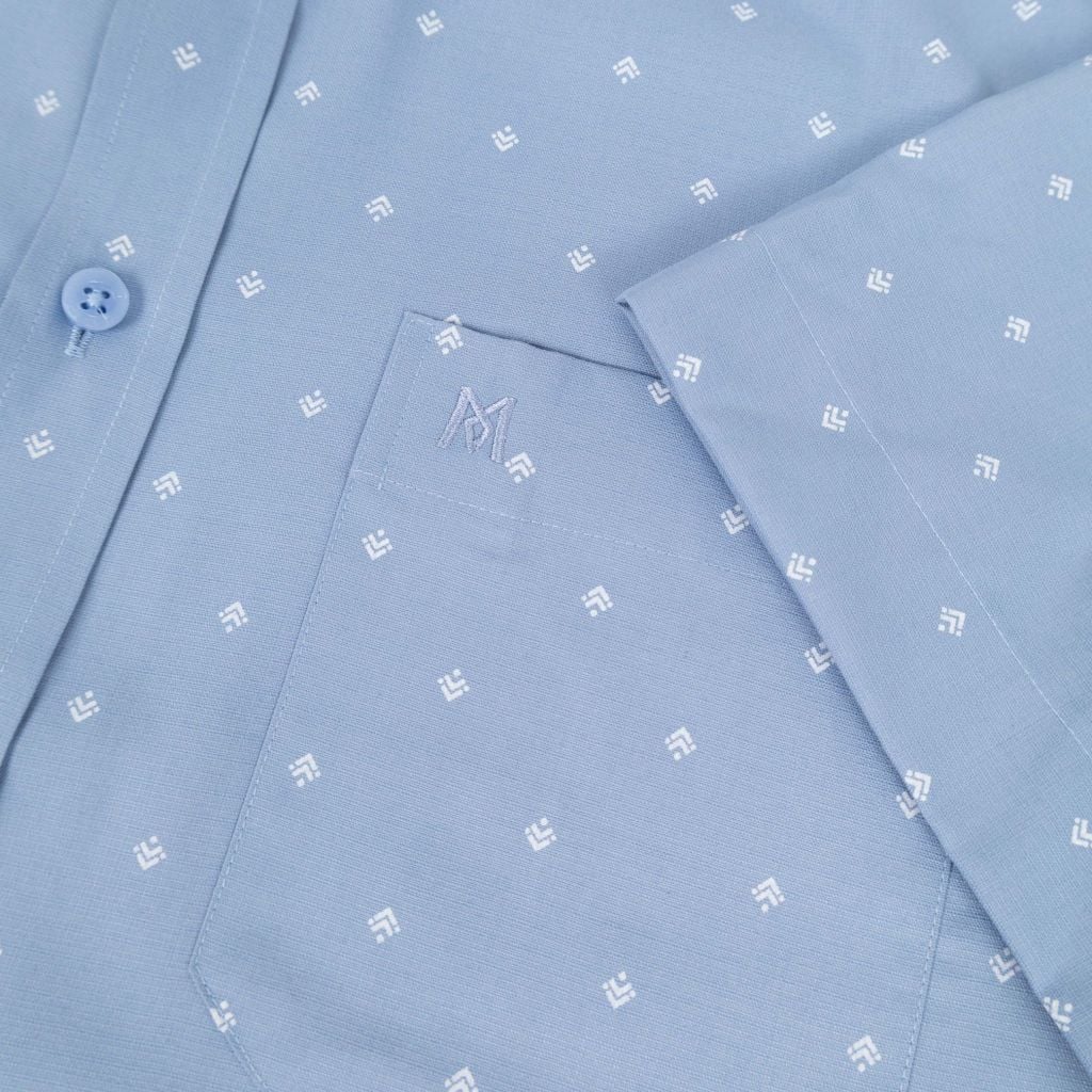 Áo sơ mi nam Tailor Fit ngắn tay mã A1MN518T2-CNIN 882-2711-N