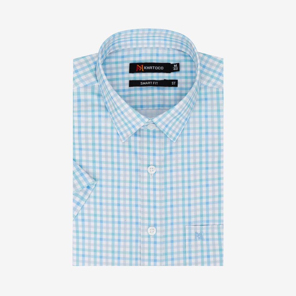 Áo sơ mi nam Smart Fit ngắn tay mã A1MN538S2-CNCR 069-2802-N