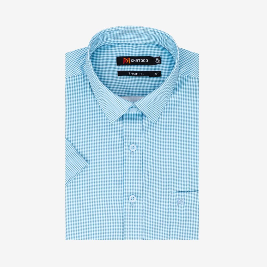 Áo sơ mi nam ngắn tay A1MN538S2-CNCR872-2711-N