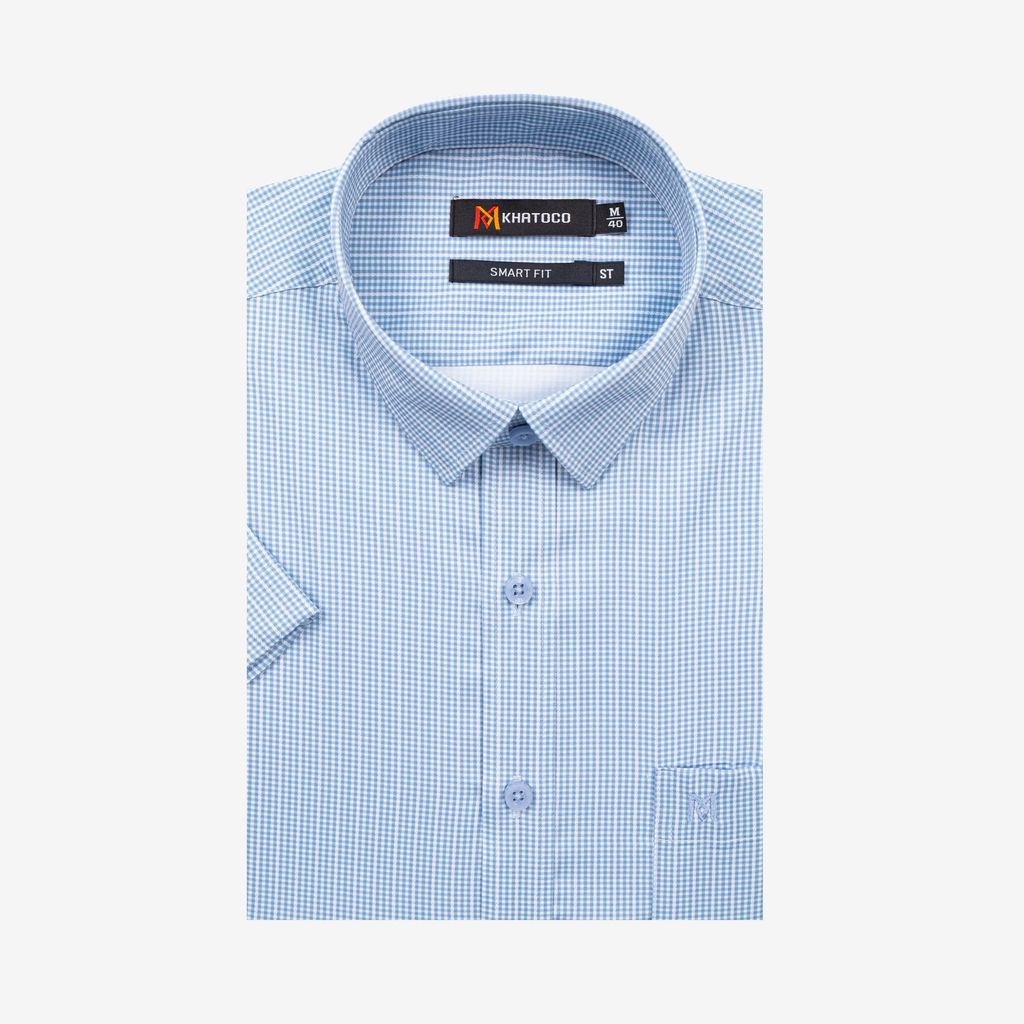 Áo sơ mi nam ngắn tay A1MN538S2-CNCR873-2711-N