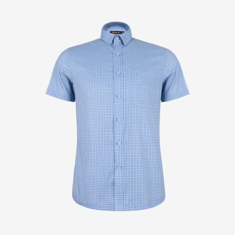 Áo sơ mi nam ngắn tay A1MN538S2-CNCR875-2711-N