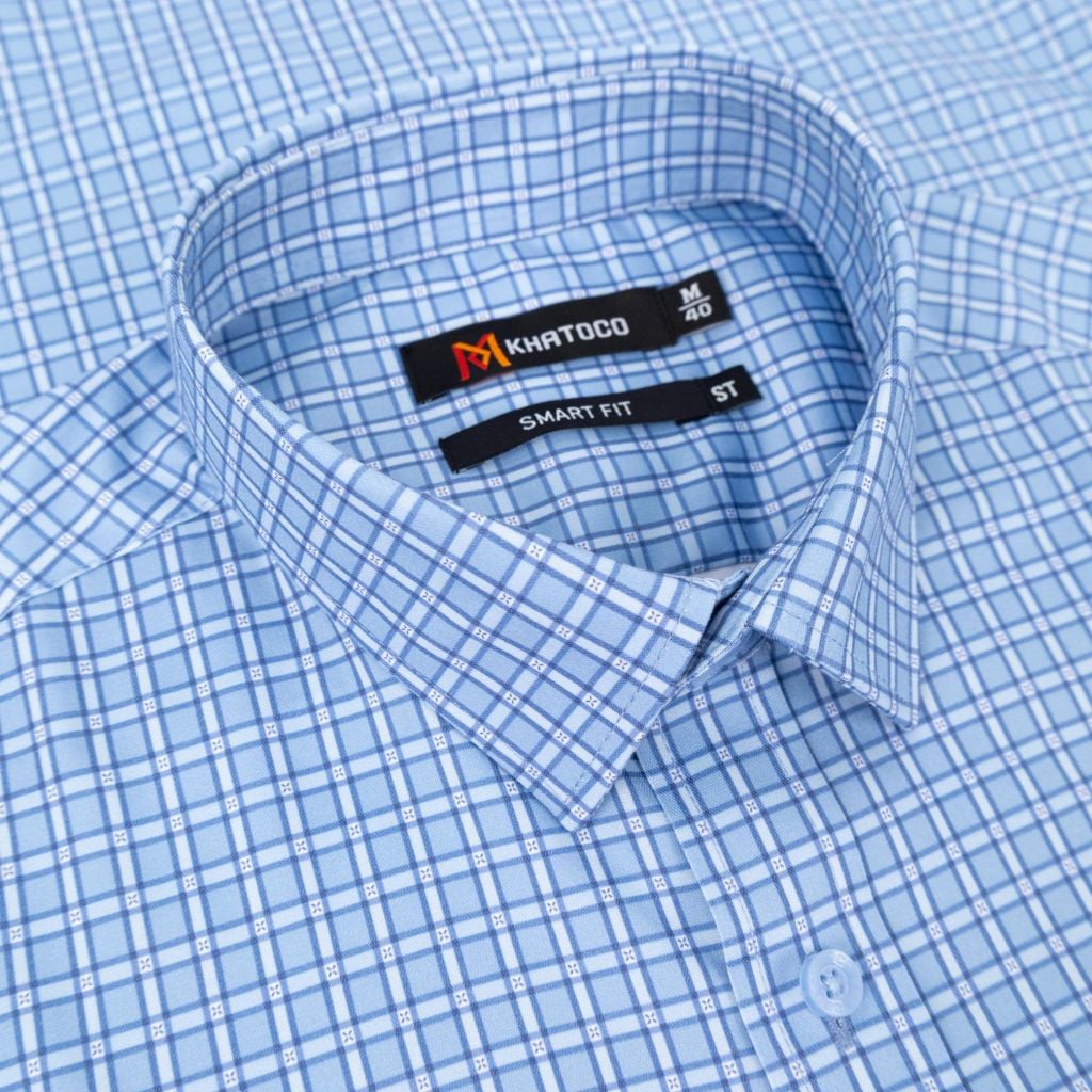 Áo sơ mi nam ngắn tay A1MN538S2-CNCR875-2711-N