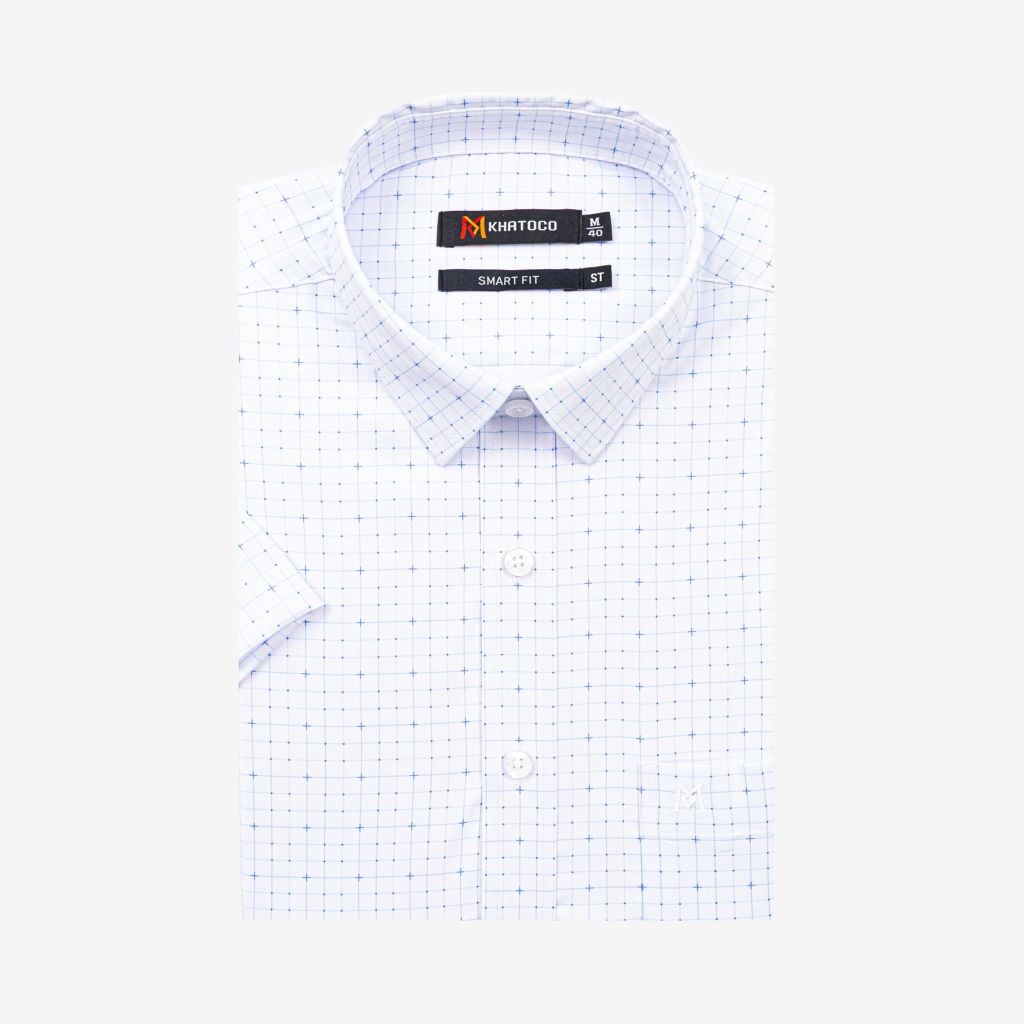 Áo sơ mi nam ngắn tay A1MN538S2-CNCR876-2711-N