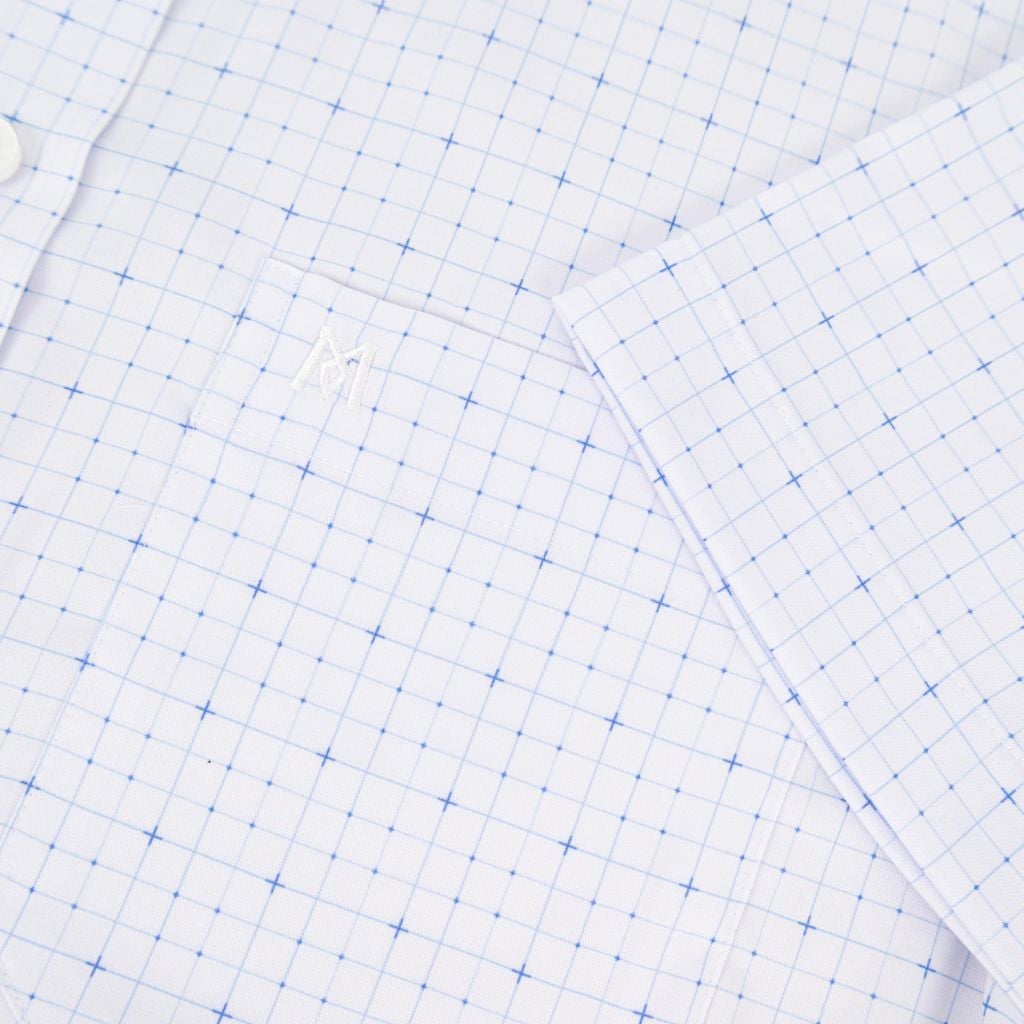 Áo sơ mi nam ngắn tay A1MN538S2-CNCR876-2711-N