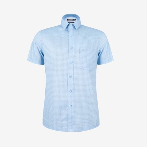 Áo sơ mi nam ngắn tay A1MN538S2-CNCR877-2711-N