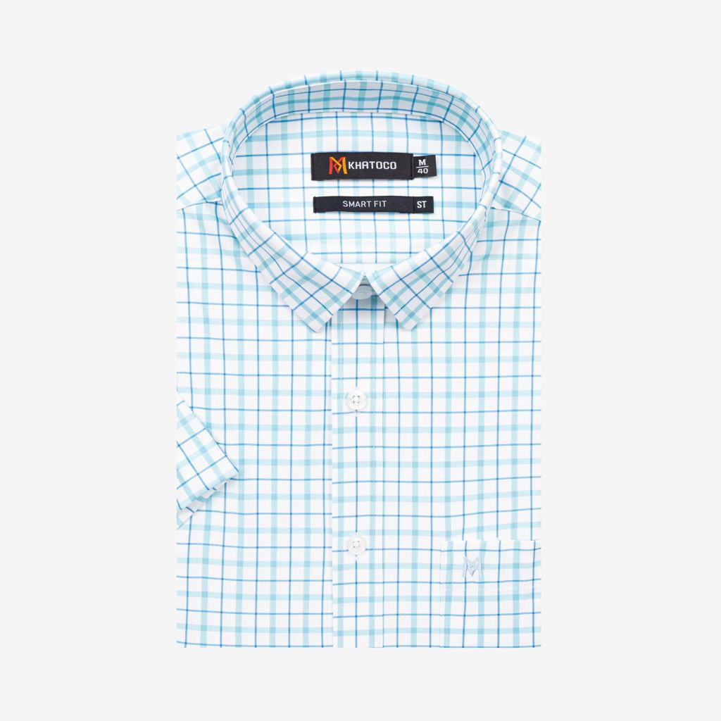 Áo sơ mi nam ngắn tay A1MN538S2-CNCR878-2711-N