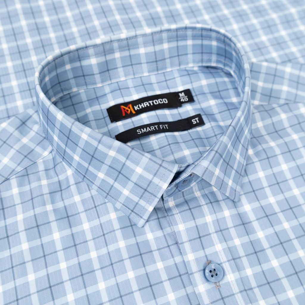 Áo sơ mi nam ngắn tay A1MN538S2-CNCR879-2711-N