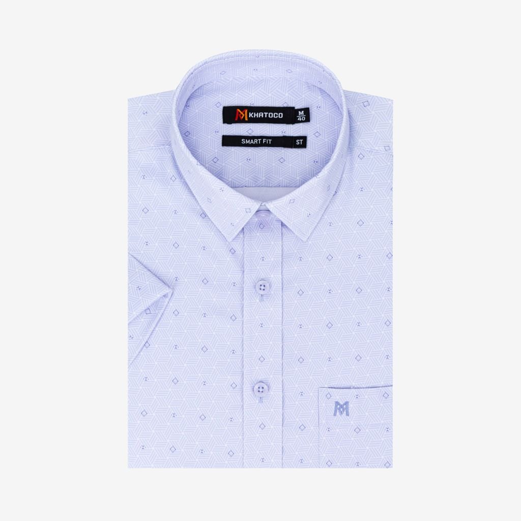 Áo sơ mi nam Smart Fit ngắn tay mã A1MN538S2-CNIN 072-2802-N