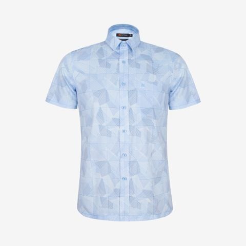 Áo sơ mi nam Smart Fit ngắn tay A1MN538S2-CNIN871-2711-N