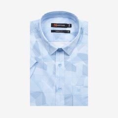 Áo sơ mi nam Smart Fit ngắn tay A1MN538S2-CNIN871-2711-N