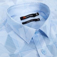 Áo sơ mi nam Smart Fit ngắn tay A1MN538S2-CNIN871-2711-N