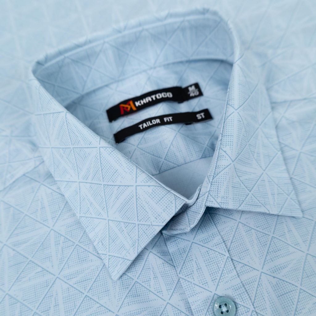 Áo sơ mi nam Tailor Fit ngắn tay mã A1MN538T2-CNCR 019-2801-N