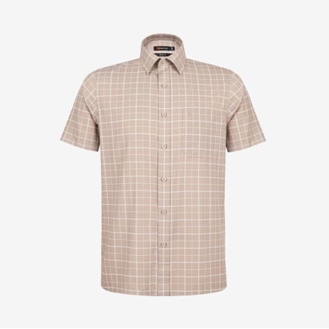 Áo sơ mi nam Tailor Fit ngắn tay mã A1MN538T2-CNCR 137-2804-N
