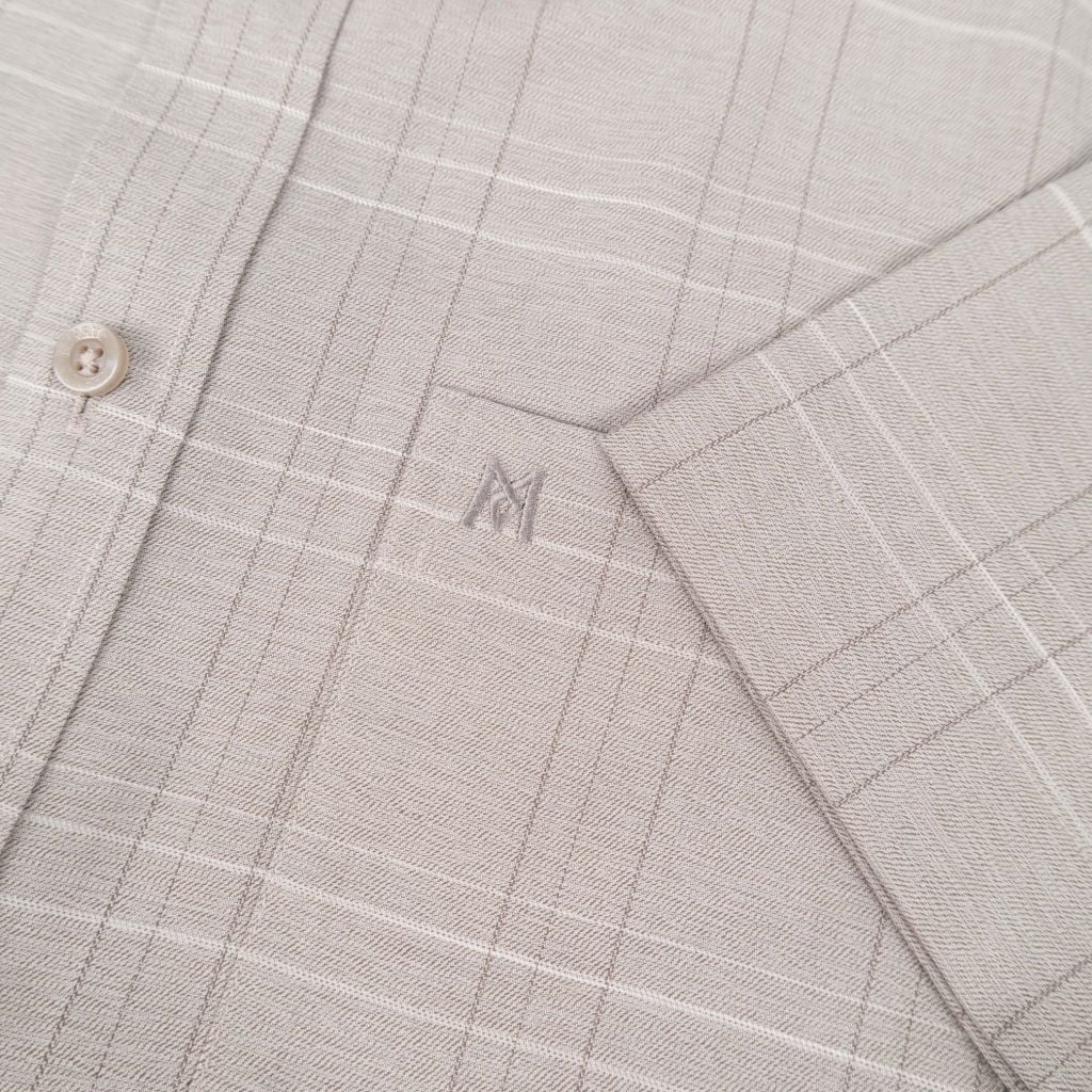 Áo sơ mi nam Tailor Fit ngắn tay mã A1MN538T2-CNCR 822-2709-N