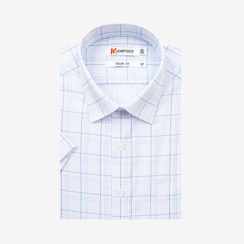 Áo sơ mi nam Tailor Fit ngắn tay mã A1MN538T2-CNCR 852-2711-N