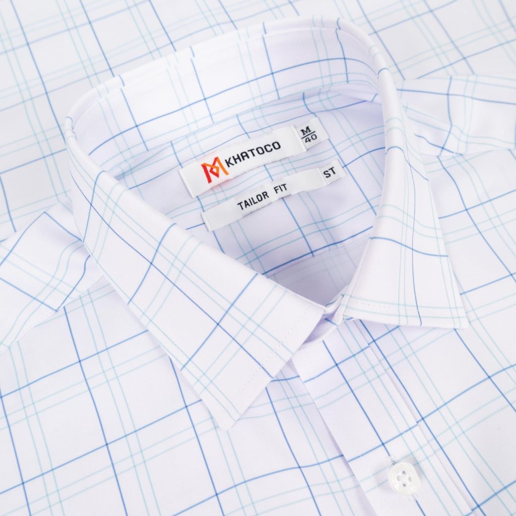 Áo sơ mi nam Tailor Fit ngắn tay mã A1MN538T2-CNCR 852-2711-N