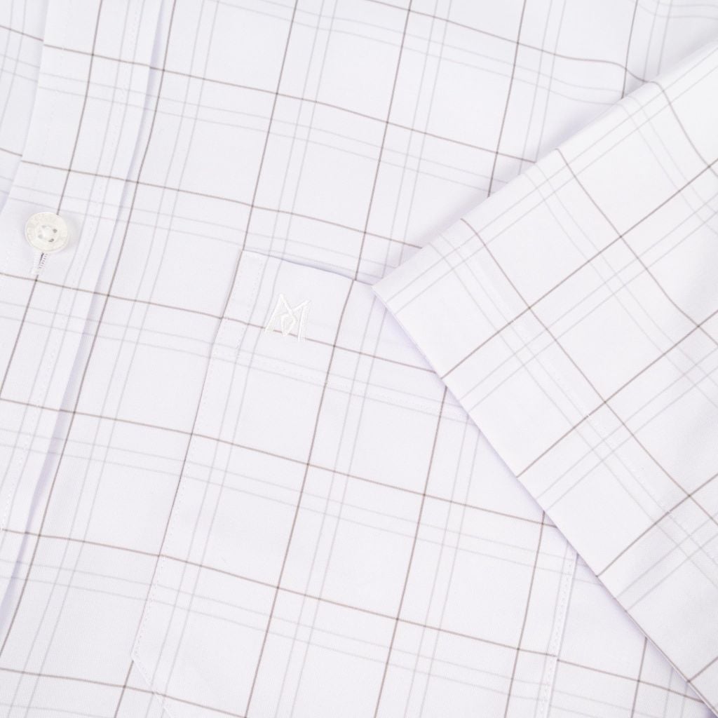 Áo sơ mi nam ngắn tay A1MN538T2-CNCR853-2711-N