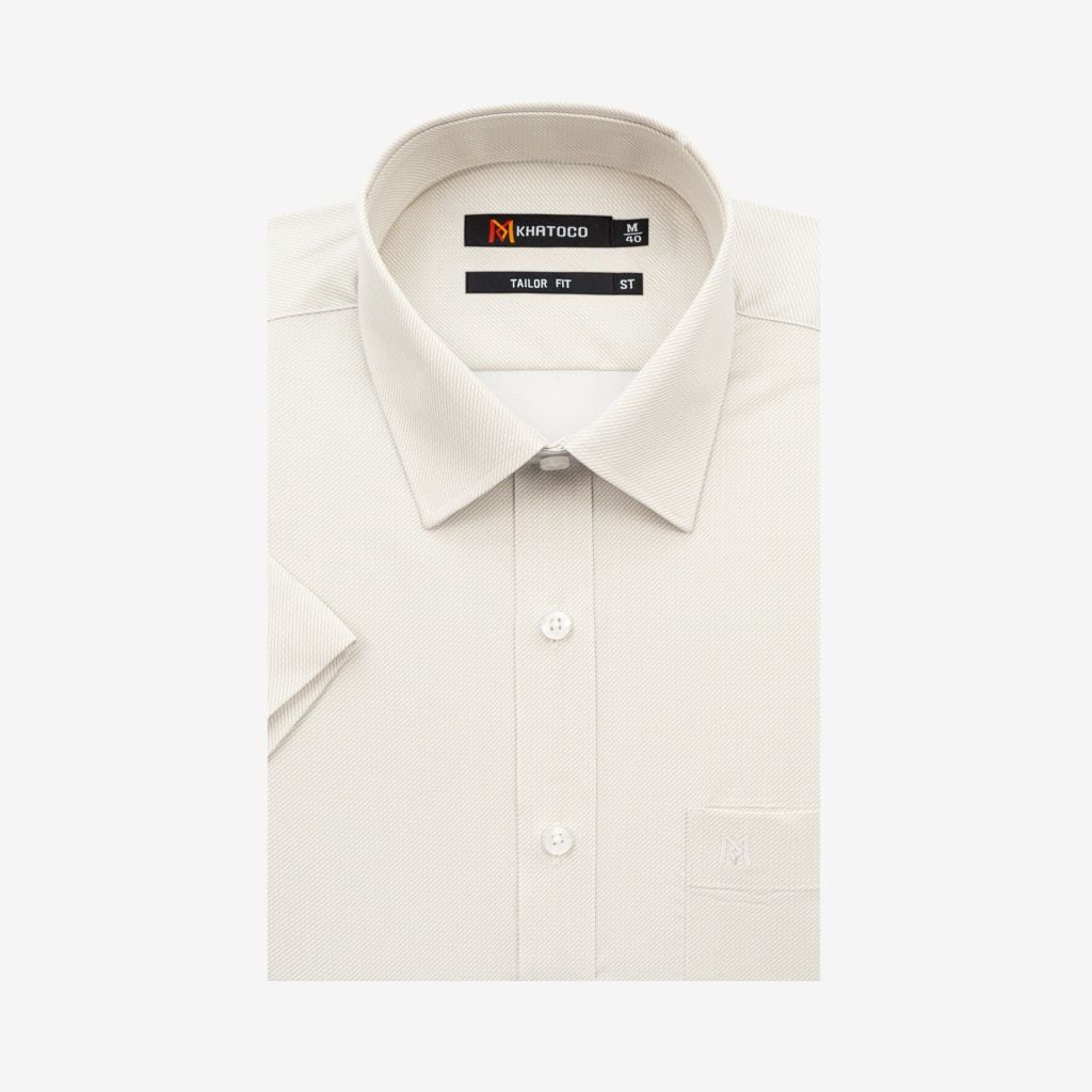 Áo sơ mi nam Tailor Fit ngắn tay mã A1MN538T2-CNIN 022-2801-N