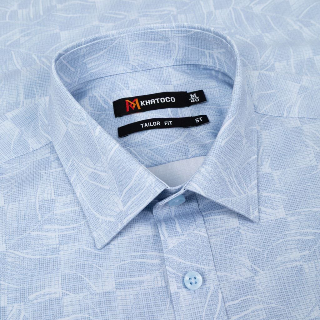 Áo sơ mi nam Tailor Fit ngắn tay mã A1MN538T2-CNIN 026-2801-N