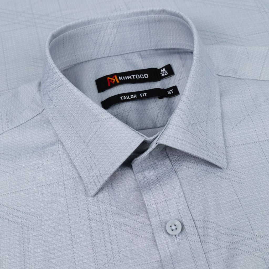Áo sơ mi nam Tailor Fit ngắn tay mã A1MN538T2-CNIN 135-2804-N