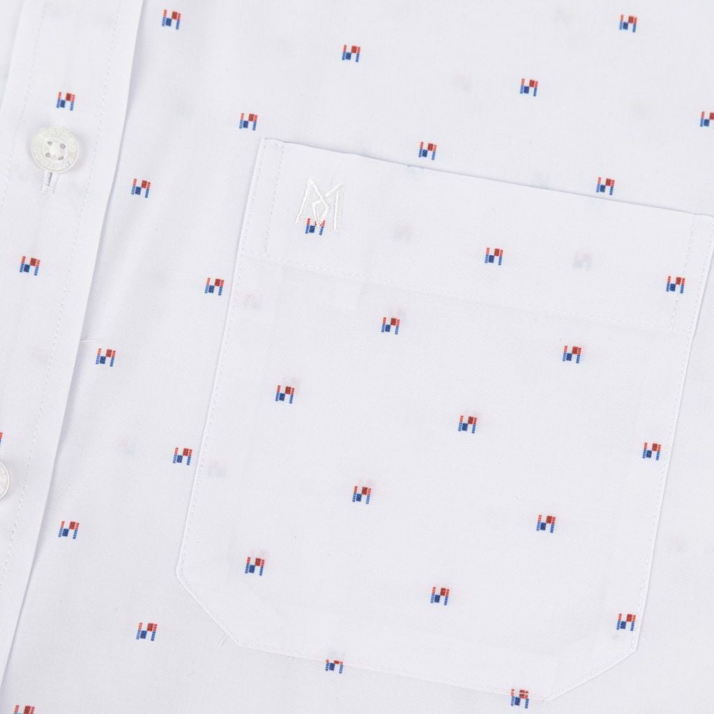 Áo sơ mi nam Tailor Fit ngắn tay mã A1MN538T2-CNIN 136-2804-N