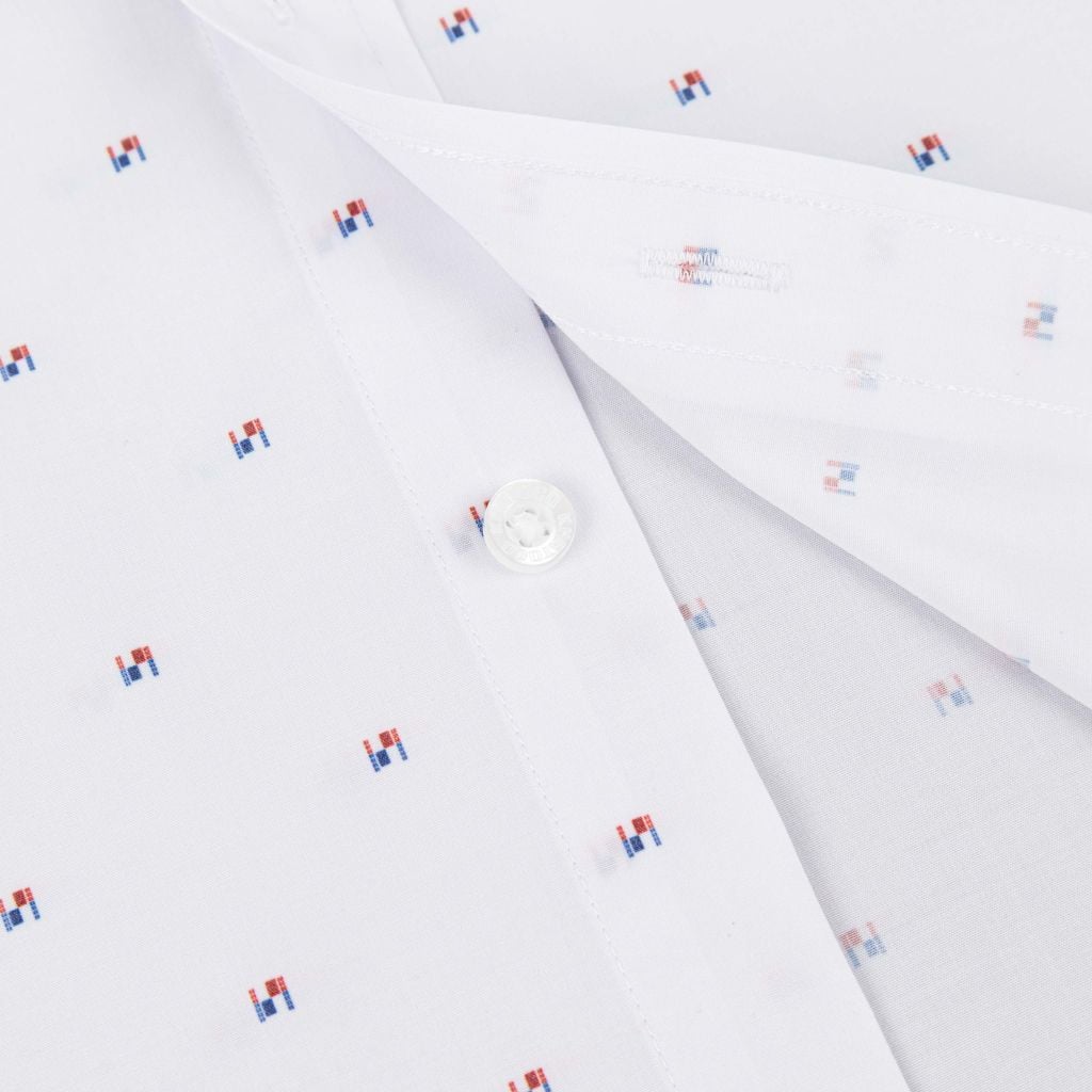 Áo sơ mi nam Tailor Fit ngắn tay mã A1MN538T2-CNIN 136-2804-N