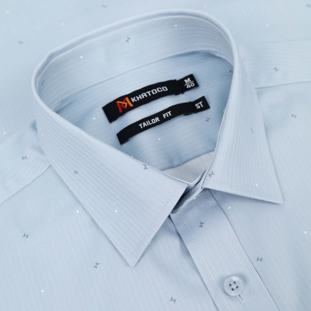 Áo sơ mi nam Tailor Fit ngắn tay A1MN538T2-CNIN854-2711-N