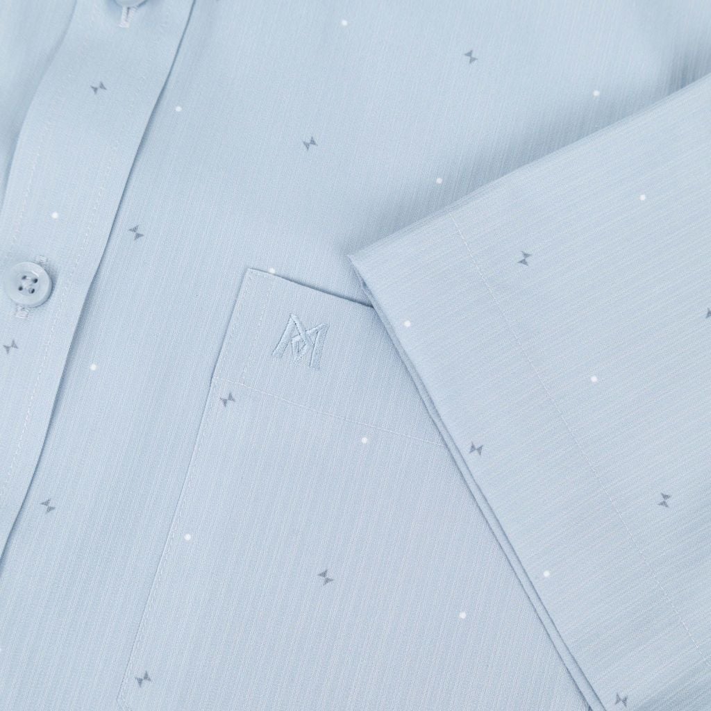 Áo sơ mi nam Tailor Fit ngắn tay A1MN538T2-CNIN854-2711-N