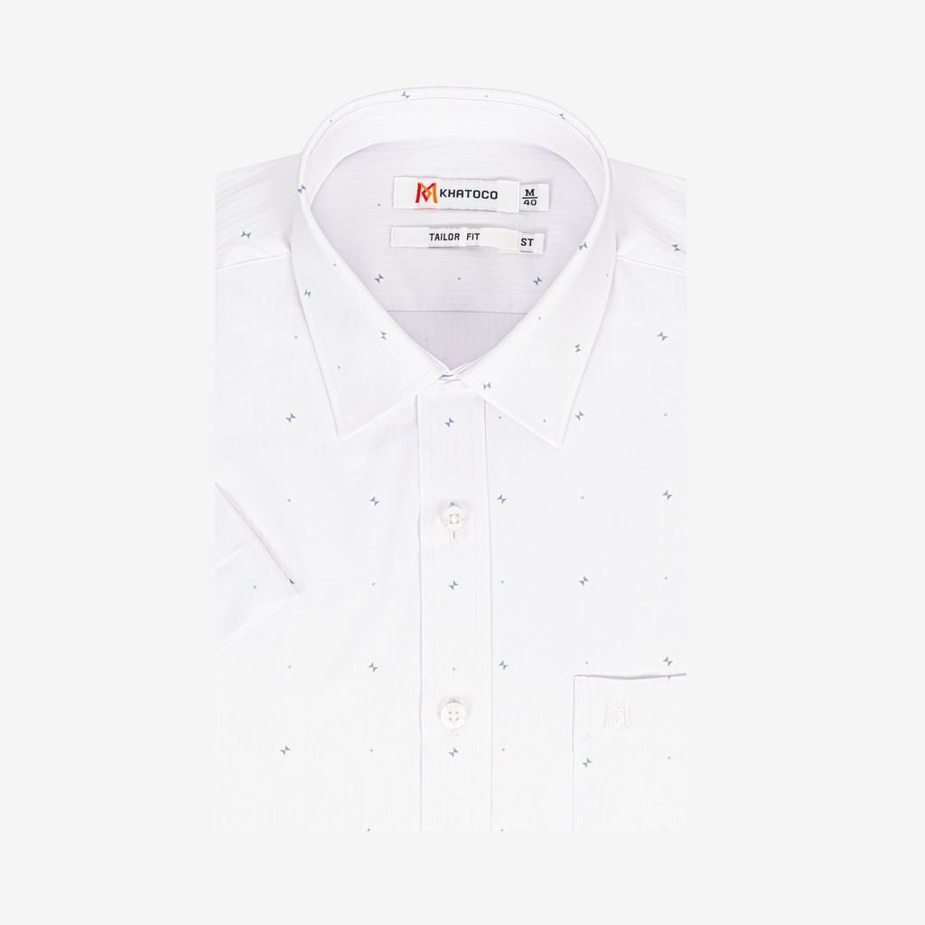 Áo sơ mi nam Tailor Fit ngắn tay A1MN538T2-CNIN855-2711-N