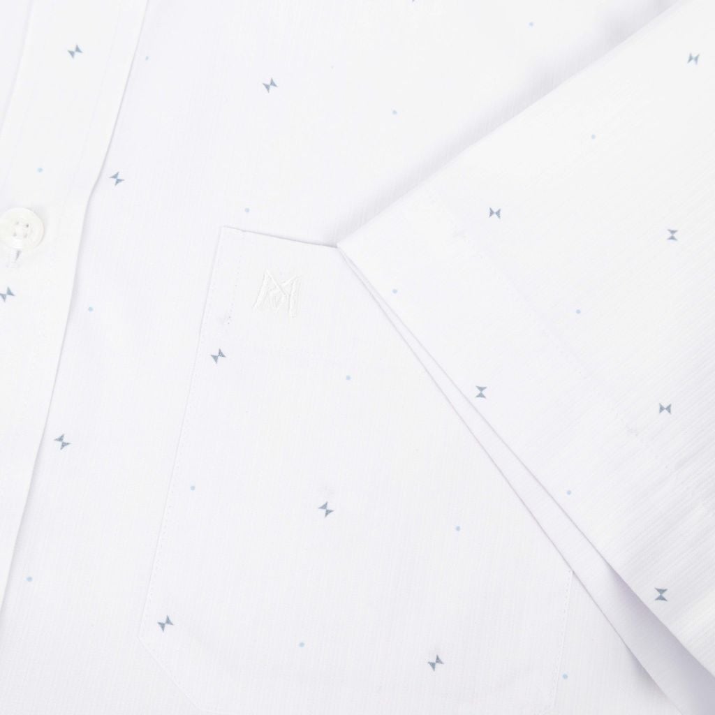 Áo sơ mi nam Tailor Fit ngắn tay A1MN538T2-CNIN855-2711-N