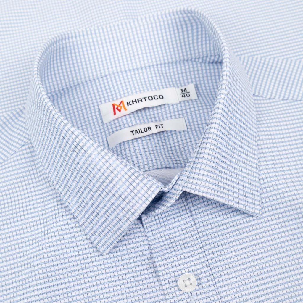 Áo sơ mi nam Tailor Fit ngắn tay mã A1MN568T2-CNCR 223-2807-N
