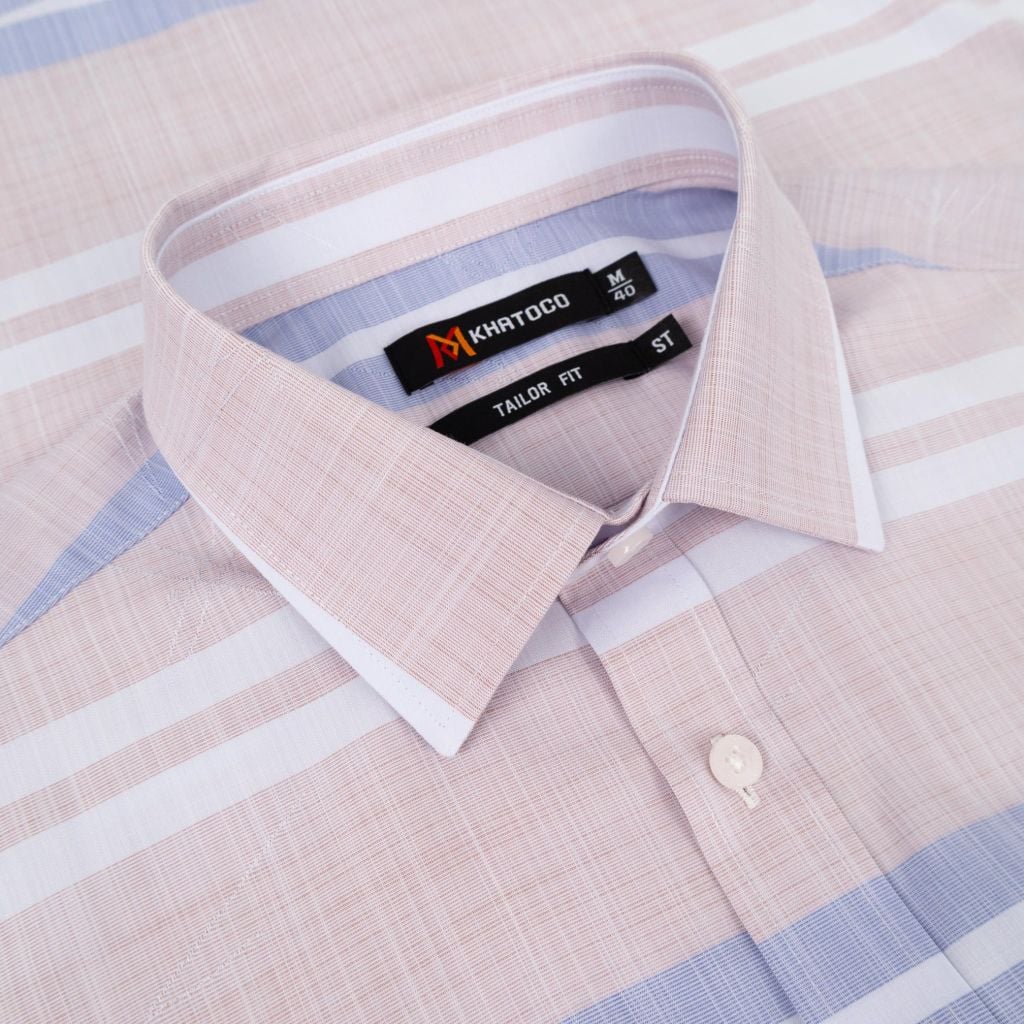 Áo sơ mi nam ngắn tay A1MN568T2-CNSC817-2709-N