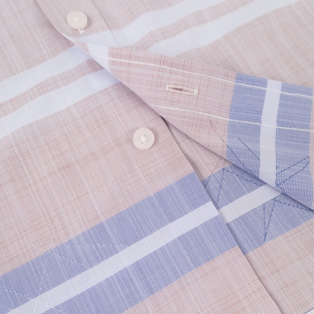 Áo sơ mi nam ngắn tay A1MN568T2-CNSC817-2709-N