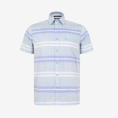 Áo sơ mi nam ngắn tay A1MN568T2-CNSC818-2709-N